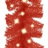 Kalėdinė girlianda su LED lemputėmis, raudonos spalvos, 10m