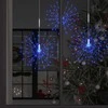Kalėdinis lauko šviestuvas fejerverkas, mėlynas, 20cm, 140 LED