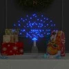 Kalėdinis lauko šviestuvas fejerverkas, mėlynas, 20cm, 140 LED