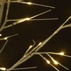 Kalėdinis medis, 2,2m, su 200 šiltų baltų LED lempučių