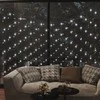 Kalėdinių lempučių tinklas, 3x2m, 204 šaltos baltos LED