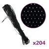 Kalėdinių lempučių tinklas, 3x2m, 204 šaltos baltos LED