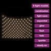 Kalėdinių lempučių tinklas, 4x4m, 544 šiltos baltos LED