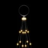 Kalėdų eglutė ant vėliavos stiebo, 180cm, 108 šiltos baltos LED