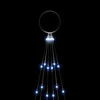 Kalėdų eglutė ant vėliavos stiebo, 180cm, 108 mėlynos LED
