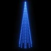 Kalėdų eglutė ant vėliavos stiebo, 300cm, 310 mėlynų LED