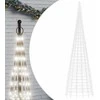 Kalėdų eglutė ant vėliavos stiebo, 800cm, 3000 šaltų LED