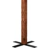 Kalėdų eglutė su kankorėžiais, žalia, 210cm, PVC ir mediena