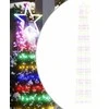 Kalėdų eglutės girlianda, spalvota, 375cm, 320 LED lempučių
