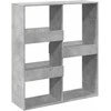 Kambario pertvara, betono, 100x33x115cm, apdirbta mediena