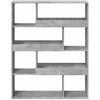 Kambario pertvara, betono pilka, 100x33x125,5cm, mediena