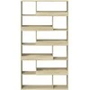 Kambario pertvara, sonoma, 100x33x187,5cm, apdirbta mediena