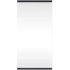 Kampinė veidrodinė vonios kambario spintelė, pilka, 30x24x60cm