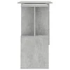Kampinis rašomasis stalas, betono, 200x50x76cm, mediena