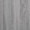 Kampinis rašomasis stalas, pilkas ąžuolo, 200x50x76cm, mediena
