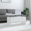 Kavos staliukas, baltas, 102x50,5x46,5cm, apdirbta mediena