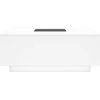 Kavos staliukas su Infinity LED, baltas, 100x100x40cm