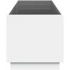 Kavos staliukas su Infinity LED lemputėmis, baltas, 90x50x50cm