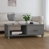 Kavos staliukas HAMAR, tamsiai pilkas, 100x55x35cm, pušis