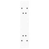 Kavos staliuko kojelės, 2 vnt., balta, 50x(72-73)cm, plienas