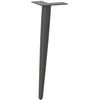 Kavos staliuko kojelės, 4 vnt., antracito, 30-31cm, plienas