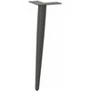 Kavos staliuko kojelės, 4 vnt., antracito, 42-43cm, plienas