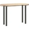 Konsolinio stalo kojos, 4 vnt., antracito spalvos, 72-74 cm, plienas