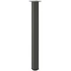 Baro stalo kojos, 4 vnt., antracito spalvos, 90-92 cm, plienas