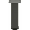Kavos staliuko kojelės, 4 vnt., antracito spalvos, 42-44 cm, plienas
