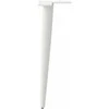 Kavos staliuko kojelės, 4 vnt., balta, 30-31cm, plienas