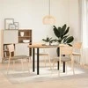 Konsolinio stalo kojelės, 4 vnt., juodos, 72-74 cm, plienas