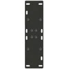 Valgomojo stalo kojelės, A formos, 2 vnt., juodos, 60x(72-73) cm, plienas