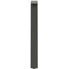 Valgomojo stalo kojos, 2 vnt., antracito spalvos, 60x(72-73) cm, plienas