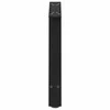 Kavos staliuko kojelės, A formos, 2 vnt., juodos, 70x(42-43) cm, plienas