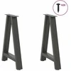 Kavos staliuko kojelės, A formos, 2 vnt., 50x(72-73)cm