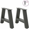 Kavos staliuko kojelės, A formos, 2 vnt., 50x(30-31)cm