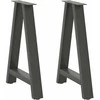 Kavos staliuko kojelės, A formos, 2 vnt., 50x(72-73)cm