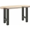 Kavos staliuko kojelės, antracito, 2 vnt., 38x(42-43)cm