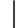 Kavos staliuko kojelės, antracito, 2 vnt., 38x(72-73)cm