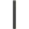 Kavos staliuko kojelės, antracito, 2 vnt., 60x(72-73)cm