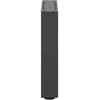 Kavos staliuko kojos, antracito spalvos, 2 vnt., 40x(30-31) cm, plienas