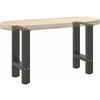 Kavos staliuko kojelės, antracito, 2 vnt., 28x(42-43)cm