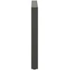 Valgomojo stalo kojos, antracito spalvos, 2 vnt., 70x(72-73) cm, plienas
