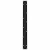 Valgomojo stalo kojos, juodos, 2 vnt., 100 x (72-73) cm, plienas