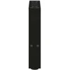 Kavos staliuko kojelės, juoda, 2 vnt., 40x(30-31)cm, plienas