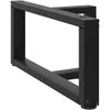 Kavos staliuko kojelės, T formos, 2 vnt., 70x25x(30-31)cm