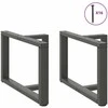 Kavos staliuko kojelės, T formos, 2 vnt., 70x25x(42-43)cm