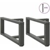 Kavos staliuko kojelės, T formos, 2 vnt., 70x25x(30-31)cm