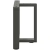 Kavos staliuko kojelės, T formos, 2 vnt., 50x25x(42-43)cm