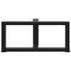 Kavos staliuko kojelės, T formos, 2 vnt., 70x25x(30-31)cm